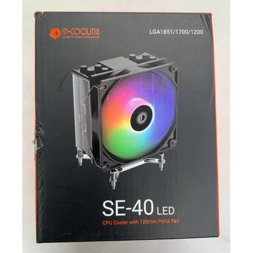Кулер ID-Cooling SE-40 LED (SE-40 LED) (Восстановлено продавцом, 922575) купить в Украине | Telemart фото