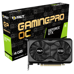 Відеокарта Palit GeForce GTX 1650 Gaming Pro OC 4096MB (NE61650S1BG1-1175A) (Відновлено продавцем, 922577)