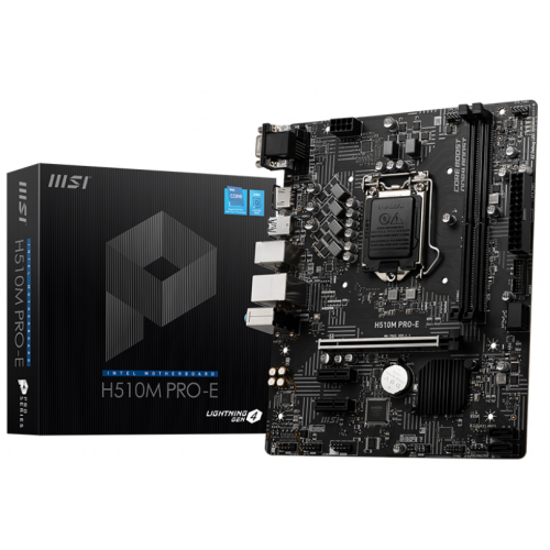 Материнская плата MSI H510M PRO-E (s1200, Intel H510) (Восстановлено продавцом, 922581) купить в Украине | Telemart фото