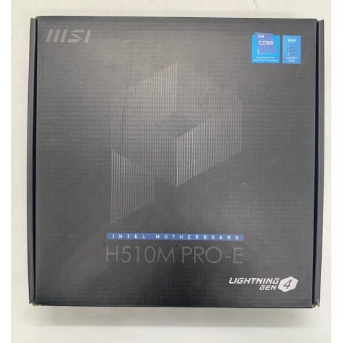 Материнская плата MSI H510M PRO-E (s1200, Intel H510) (Восстановлено продавцом, 922581) купить в Украине | Telemart фото