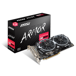 Видеокарта MSI Radeon RX 580 ARMOR OC 8192MB (RX 580 ARMOR 8G OC) (Восстановлено продавцом, 922720)