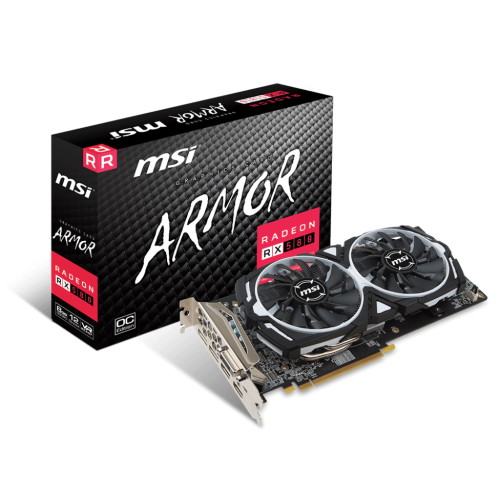 Видеокарта MSI Radeon RX 580 ARMOR OC 8192MB (RX 580 ARMOR 8G OC) (Восстановлено продавцом, 922720) купить в Украине | Telemart фото