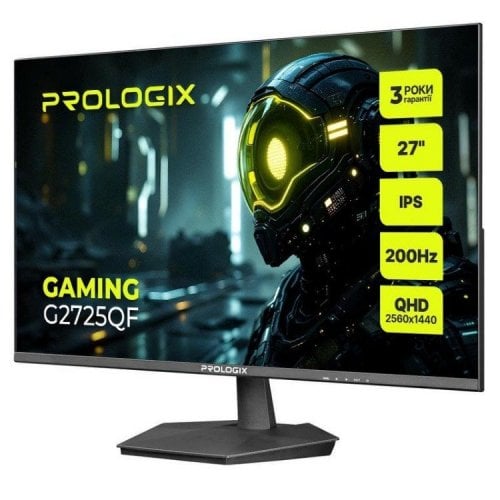 Уценка монитор Prologix 27" G2725QF Black (Повреждена упаковка, 922742) купить в Украине | Telemart фото