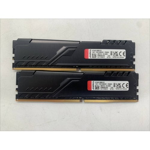 Озп Kingston DDR4 32GB (2x16GB) 3600Mhz FURY Beast Black (KF436C18BBK2/32) (Відновлено продавцем, 922859) купити в Україні | Telemart фото
