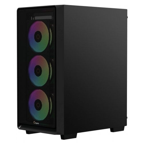 Корпус Ocypus Gamma C60 ARGB Tempered Glass без БП (GAMMA-C60-BKG400XX-GL) Black (Восстановлено продавцом, 922906) купить в Украине | Telemart фото