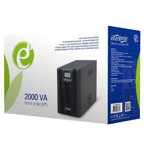 Уценка ибп EnerGenie 2000VA (EG-UPS-PS2000-01) (Вскрытая упаковка, 923006) купить в Украине | Telemart фото