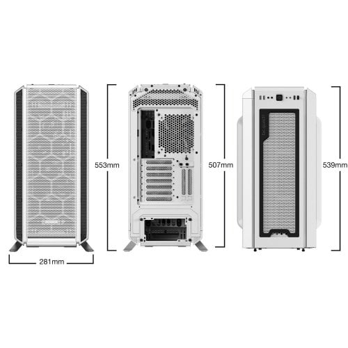 Корпус Be Quiet! Silent Base 802 Tempered Glass без БП (BGW40) White (Восстановлено продавцом, 923022) купить в Украине | Telemart фото