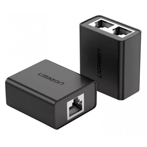 Уценка сплиттер Ugreen CM210 RJ-45 1 To 2 Ethernet Converter 2 pcs (50923) Black (Вскрытая упаковка, 923036) купить в Украине | Telemart фото