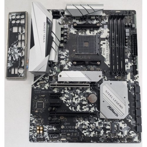 Материнская плата AsRock B450M Steel Legend (sAM4, AMD B450) (Восстановлено продавцом, 923053) купить в Украине | Telemart фото