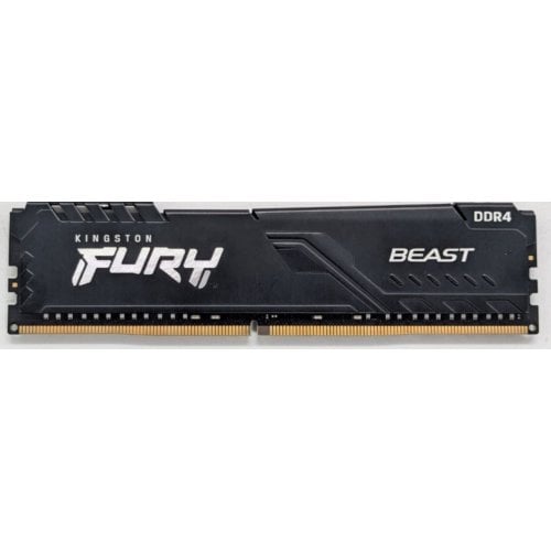 Озп Kingston DDR4 16GB 3200Mhz FURY Beast Black (KF432C16BB1/16) (Відновлено продавцем, 923060) купити в Україні | Telemart фото