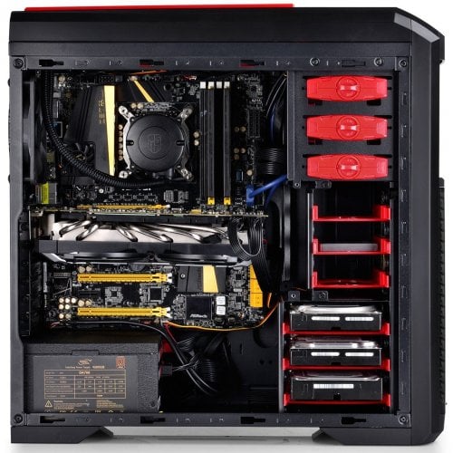 Корпус Deepcool KENDOMEN RD без БП Black/Red (Восстановлено продавцом, 923076) купить в Украине | Telemart фото