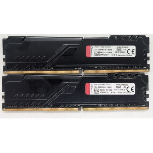 Озу HyperX DDR4 32GB (2x16GB) 3600Mhz Fury Black (HX436C18FB4K2/32) (Восстановлено продавцом, 923080) купить в Украине | Telemart фото