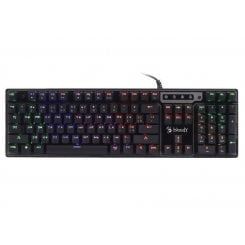 Уценка клавиатура A4Tech Bloody B750N Light Strike Green Switch Black (Вскрытая упаковка, 923096)