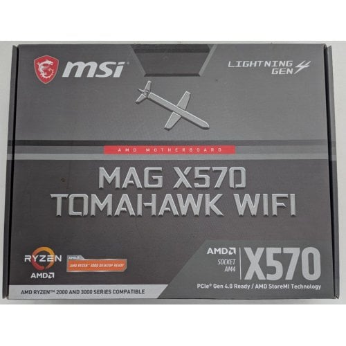 Материнская плата MSI MAG X570 TOMAHAWK WIFI (sAM4, AMD X570) (Восстановлено продавцом, 923152) купить в Украине | Telemart фото