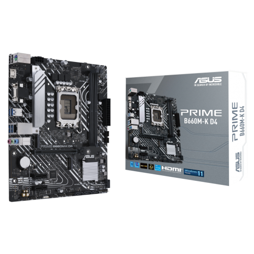 Материнская плата Asus PRIME B660M-K D4 (s1700, Intel B660) (Восстановлено продавцом, 923155) купить в Украине | Telemart фото