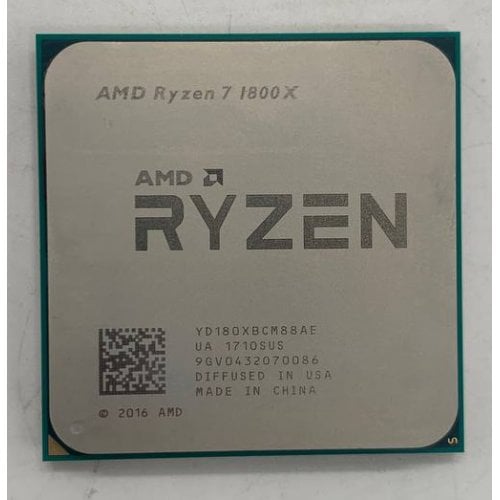 Процесор AMD Ryzen 7 1800X 3.6(4.0)GHz 16MB sAM4 Tray (YD180XBCM88AE) (Відновлено продавцем, 923166) купити в Україні | Telemart фото