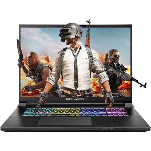 Ноутбук Dream Machines RX5080-18 (RX5080-18UA30) Black купить в Украине | Telemart фото