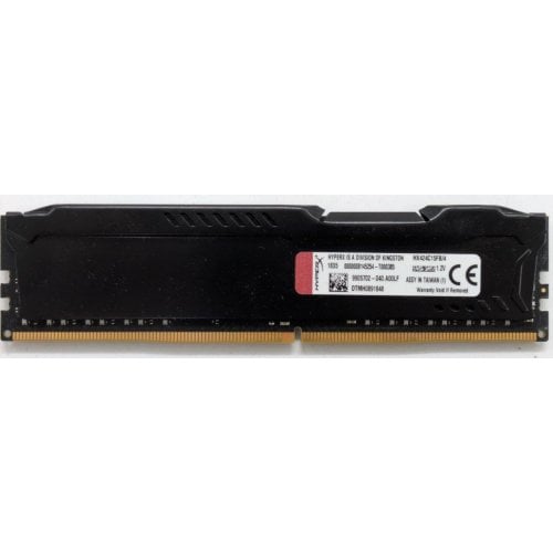 Озу Kingston DDR4 4Gb 2400Mhz HyperX FURY Black (HX424C15FB/4) (Восстановлено продавцом, 923251) купить в Украине | Telemart фото