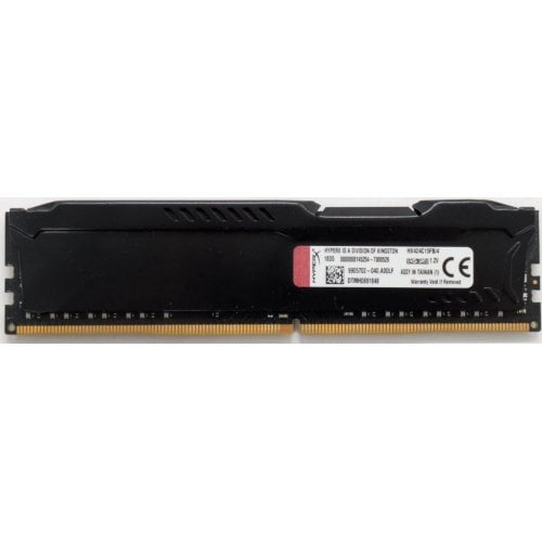 Озу Kingston DDR4 4Gb 2400Mhz HyperX FURY Black (HX424C15FB/4) (Восстановлено продавцом, 923252) купить в Украине | Telemart фото
