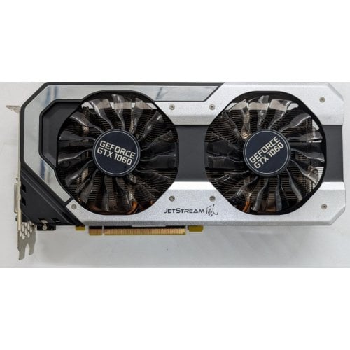Відеокарта Palit GeForce GTX 1060 Super JetStream 6144MB (NE51060S15J9-1060J) (Відновлено продавцем, 923264) купити в Україні | Telemart фото