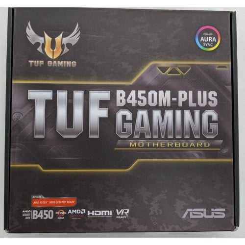 Материнская плата Asus TUF B450M-PLUS GAMING (sAM4, AMD B450) (Восстановлено продавцом, 923278) купить в Украине | Telemart фото
