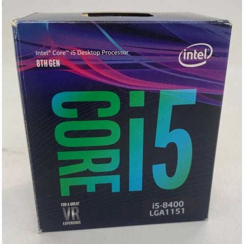 Процесор Intel Core i5-8400 2.8(4.0)GHz 9MB s1151 Box (BX80684I58400) (Відновлено продавцем, 923285) купити в Україні | Telemart фото