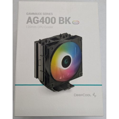 Кулер Deepcool AG400 ARGB (R-AG400-BKANMC-G-2) Black (Відновлено продавцем, 923288) купити в Україні | Telemart фото