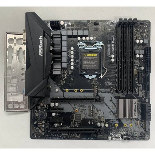 Материнская плата AsRock B360M PRO4 (s1151-V2, Intel B360) (Восстановлено продавцом, 923289) купить в Украине | Telemart фото