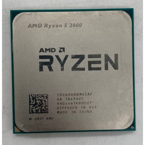 Процесор AMD Ryzen 5 2600 3.4(3.9)GHz 16MB sAM4 Tray (YD2600BBM6IAF) (Відновлено продавцем, 923322) купити в Україні | Telemart фото