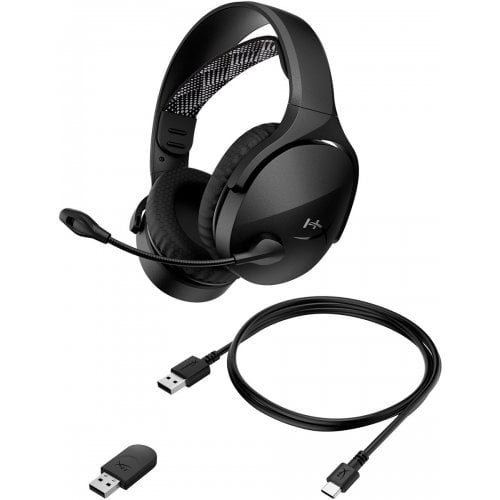 Уцінка навушники HyperX Cloud Jet Wireless (AJ0T1AA) Black (Розкрита упаковка, 923446) купити в Україні | Telemart фото