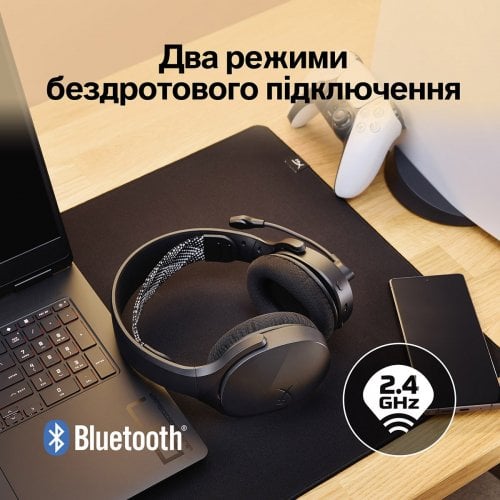 Уцінка навушники HyperX Cloud Jet Wireless (AJ0T1AA) Black (Розкрита упаковка, 923446) купити в Україні | Telemart фото