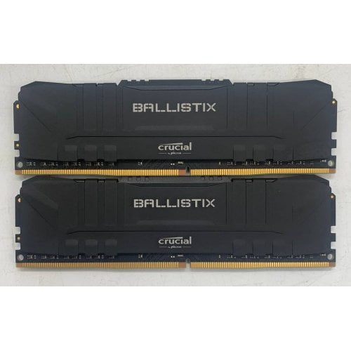 Озп Crucial DDR4 16GB (2x8GB) 2666Mhz Ballistix Black (BL2K8G26C16U4B) (Відновлено продавцем, 923450) купити в Україні | Telemart фото