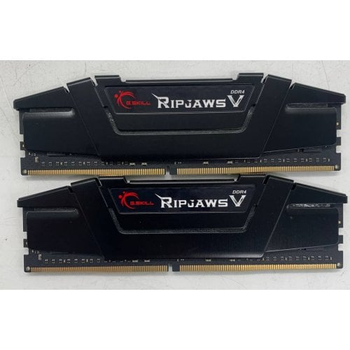 Озп G.Skill DDR4 32GB (2x16GB) 3200Mhz Ripjaws V (F4-3200C16D-32GVK) (Відновлено продавцем, 923466) купити в Україні | Telemart фото