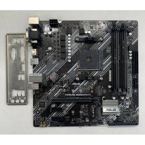 Материнська плата Asus PRIME B550M-K (sAM4, AMD B550) (Відновлено продавцем, 923474) купити в Україні | Telemart фото
