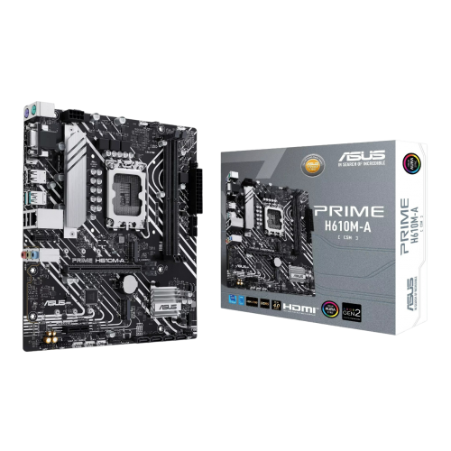 Материнська плата Asus PRIME H610M-A-CSM (s1700, Intel H610) (Відновлено продавцем, 923475) купити в Україні | Telemart фото