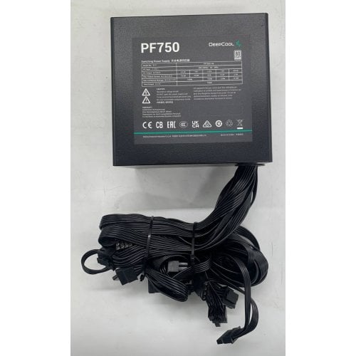 Блок питания Deepcool PF750 750W (R-PF750D-HA0B-EU) (Восстановлено продавцом, 923492) купить в Украине | Telemart фото