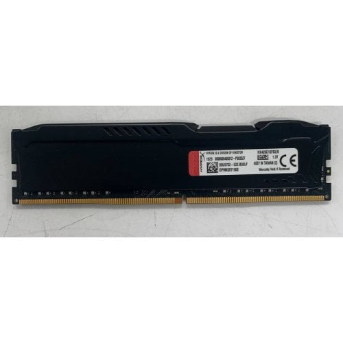 Озу HyperX DDR4 8GB 2666Mhz Fury Black (HX426C16FB2/8) (Восстановлено продавцом, 923600) купить в Украине | Telemart фото