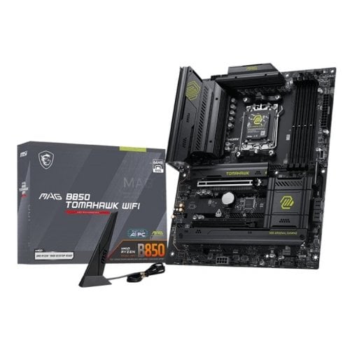 Уценка материнская плата MSI MAG B850 TOMAHAWK WIFI (sAM5, AMD B850) (Повреждена упаковка, 923606) купить в Украине | Telemart фото