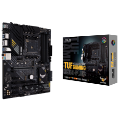 Уценка материнская плата Asus TUF GAMING B550-PLUS (sAM4, AMD B550) (Вскрытая упаковка, 923618)
