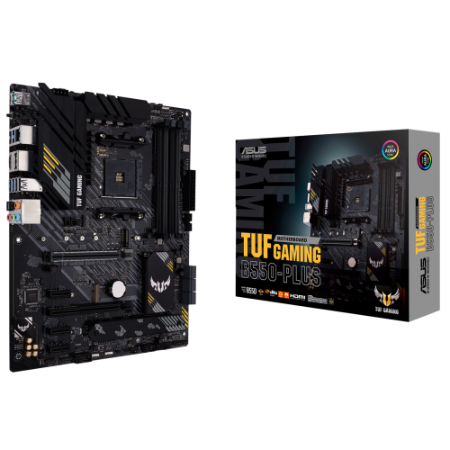 Уценка материнская плата Asus TUF GAMING B550-PLUS (sAM4, AMD B550) (Вскрытая упаковка, 923618) купить в Украине | Telemart фото
