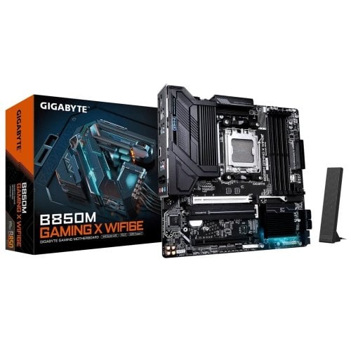 Уценка материнская плата Gigabyte B850M GAMING X WIFI6E (sAM5, AMD B850) (Неоригинальная упаковка, 923620) купить в Украине | Telemart фото