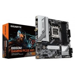 Уценка материнская плата Gigabyte B650M GAMING PLUS WIFI (sAM5, AMD B650) (Вскрытая упаковка, 923669)