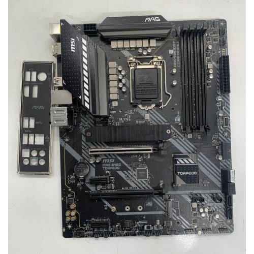 Материнская плата MSI MAG B460 TORPEDO (s1200, Intel B460) (Восстановлено продавцом, 923697) купить в Украине | Telemart фото