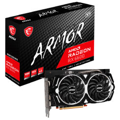Видеокарта MSI Radeon RX 6600 Armor 8192MB (RX 6600 ARMOR 8G) (Восстановлено продавцом, 923698)