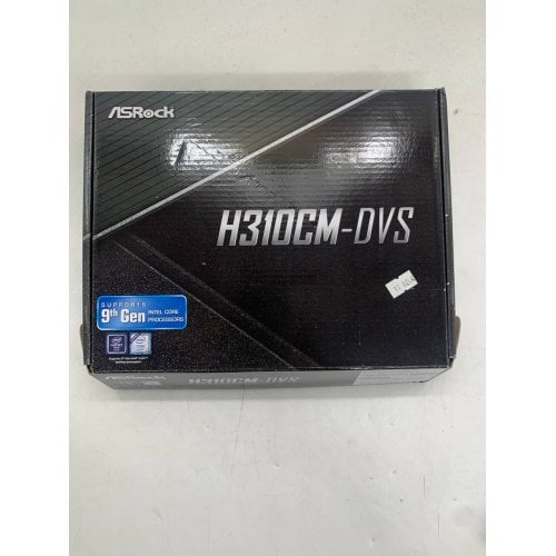 Материнская плата AsRock H310CM-DVS (s1151-V2, Intel H310) (Восстановлено продавцом, 923710) купить в Украине | Telemart фото