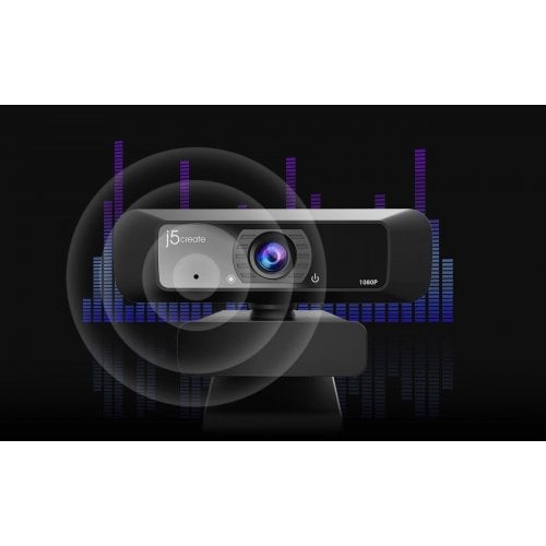 Уцінка веб-камера J5create JVCU100 Full HD (JVCU100-N) Black (Пошкоджено пакування, 923842) купити в Україні | Telemart фото