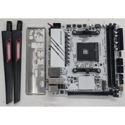 Материнская плата Jginyue B350i PLUS/ARGB (sAM4, AMD B350) (Восстановлено продавцом, 923880)