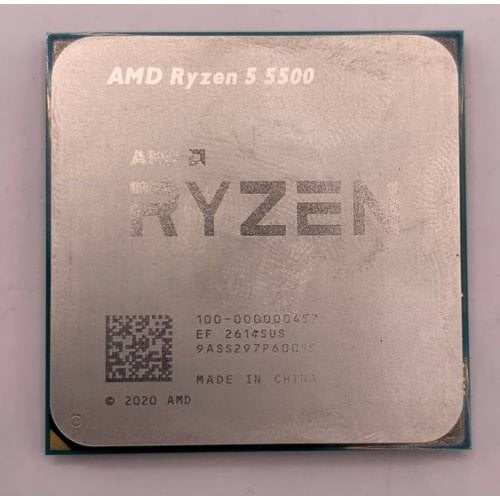 Процесор AMD Ryzen 5 5500 3.6(4.2)GHz 16MB sAM4 Tray (100-000000457) (Відновлено продавцем, 923888) купити в Україні | Telemart фото