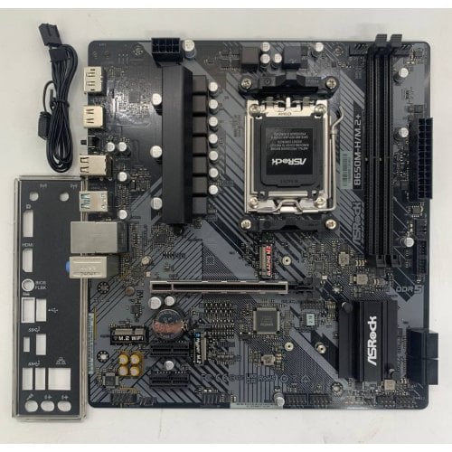 Материнская плата AsRock B650M-H/M.2+ (sAM5, AMD B650) (Восстановлено продавцом, 923940) купить в Украине | Telemart фото