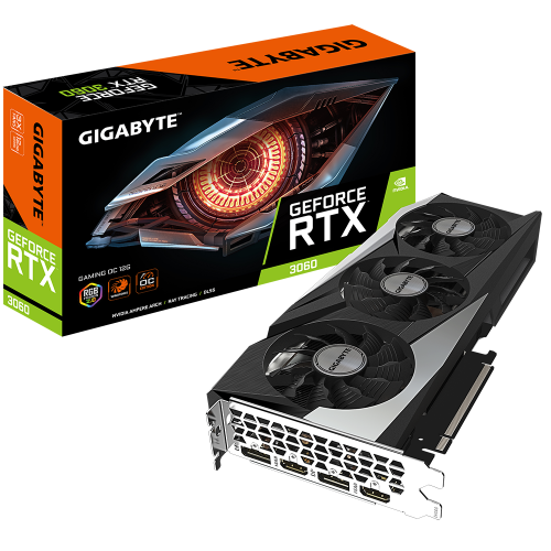 Видеокарта Gigabyte GeForce RTX 3060 Gaming OC 12288MB (GV-N3060GAMING OC-12GD 2.0) (Восстановлено продавцом, 923951) купить в Украине | Telemart фото